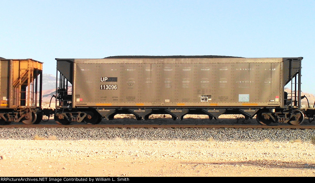 WB Loaded Coal Hooper Frt at Erie NV W-Pshr -61